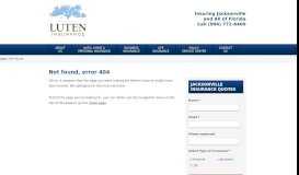 
							         Your Local Jacksonville Southern Fidelity Insurance Agency | Luten ...								  
							    