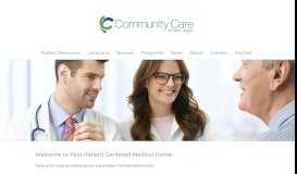 
							         Your Medical Home - Community Care of West Virginia								  
							    