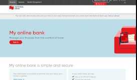 
							         Your online bank | National Bank								  
							    