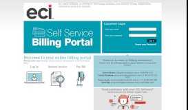 
							         your online billing portal - ECi Software Solutions								  
							    