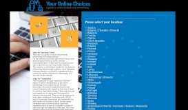 
							         Your Online Choices | EDAA								  
							    