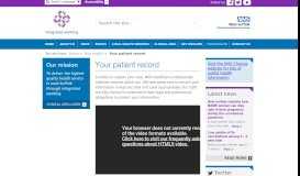 
							         Your patient record - NHS West Suffolk Clinical Commissioning ...								  
							    