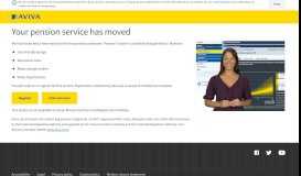 
							         Your pension service has moved - Aviva								  
							    