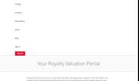 
							         Your Royalty Valuation Portal | Royalty Exchange								  
							    