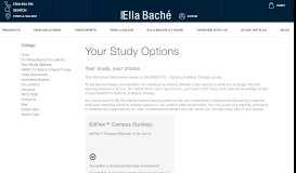 
							         Your Study Options – Ella Baché								  
							    