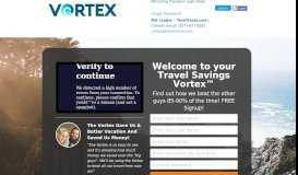 
							         your Travel Savings Vortex - Myvortex365.com								  
							    