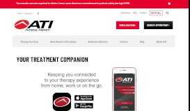 
							         Your Treatment Companion | ATI								  
							    