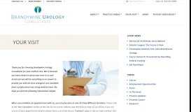 
							         YOUR VISIT - Brandywine Urology Consultants								  
							    