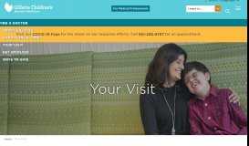 
							         Your Visit | Gillette Children's Specialty Healthcare								  
							    