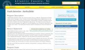 
							         Youth Detention - Harborfields - Department of Public Safety - Atlantic ...								  
							    