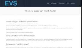 
							         Youth for Europe - All the opportunities for Youth in Europe								  
							    