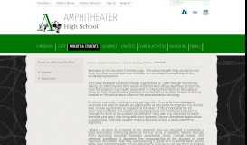 
							         Youth on their own (YOTO) / Overview - Amphitheater Public Schools								  
							    