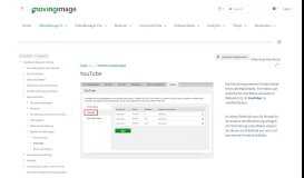 
							         YouTube - Handbuch (Deutsch) - movingimage Documentation Portal								  
							    