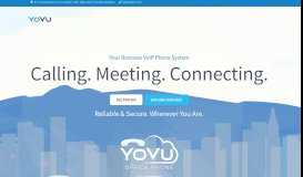 
							         YOVU Cloud Office Phone System | Phone Systems | Hosted PBX								  
							    