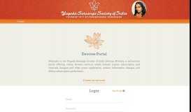 
							         YSS devotee portal - Yogoda Satsanga Society of India								  
							    
