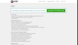 
							         YTD Video Converter - Free Video Downloader								  
							    