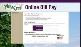 
							         Yuba City Payment Portal - OnlineBiller								  
							    