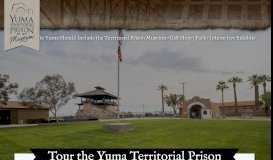 
							         Yuma Territorial Prison Museum & Park - Historic Yuma AZ								  
							    