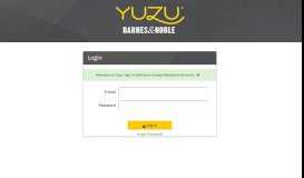 
							         Yuzu Sign In - Barnes & Noble College								  
							    