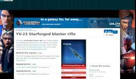 
							         YV-23 Starforged blaster rifle | Wookieepedia | Fandom								  
							    