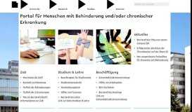 
							         ZAB - Portal für Menschen mit Behinderung und ... - Bielefeld University								  
							    