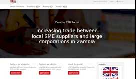
							         Zambia B2B Portal								  
							    
