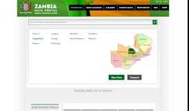 
							         Zambia Data Portal: Home								  
							    