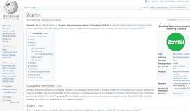 
							         Zamtel - Wikipedia								  
							    
