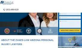 
							         Zanes Law: Personal Injury Lawyer In Arizona								  
							    