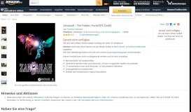 
							         Zanzarah - The Hidden Portal [PC Code]: Amazon.de: Games								  
							    