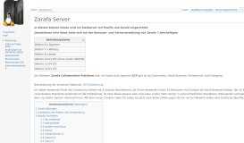 
							         Zarafa Server – Wiki								  
							    