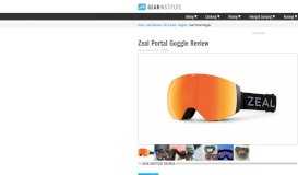 
							         Zeal Portal Goggle Review | Gear Institute								  
							    