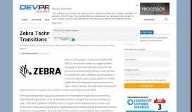 
							         Zebra Technologies' iFactr Platform Transitions To Open Source ...								  
							    