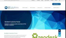 
							         Zendesk Customer Portal - Complete Visibility and Communication.								  
							    