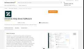 
							         Zendesk Help Desk Software Reviews Pricing & Demo - 2019								  
							    