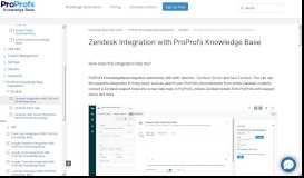 
							         Zendesk Integration with ProProfs Knowledgebase - ProProfs ...								  
							    