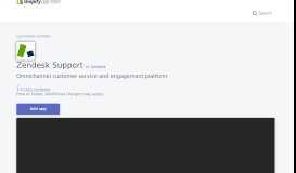 
							         Zendesk Support – Ecommerce Plugins for Online Stores – Shopify ...								  
							    