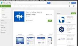 
							         Zenith by TeamHealth - Apps on Google Play								  
							    
