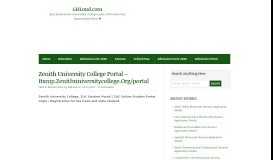 
							         zenith university college, zuc student portal - GHLoud.com								  
							    