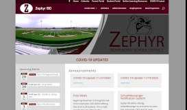 
							         Zephyr ISD | Zephyr Independent School District								  
							    