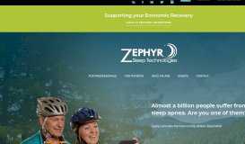 
							         Zephyr Sleep Technologies: Home								  
							    