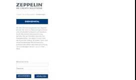 
							         Zeppelin Streif Baulogistik: Kundenlogin								  
							    