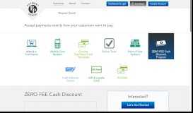 
							         ZERO FEE Cash Discount Program - Merchant Services | Frontline ...								  
							    