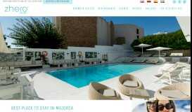
							         Zhero Restaurants in Majorca • Zhero Boutiquehotel Palma de Mallorca								  
							    