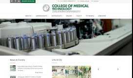 
							         Ziauddin College of Medical Technology - ZCMT								  
							    