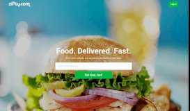 
							         Zifty.com - Food. Delivered. Fast.								  
							    
