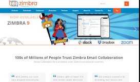 
							         Zimbra: The World's Leading Email Collaboration Platform								  
							    