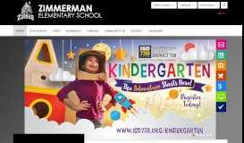 
							         Zimmerman Elementary School / Homepage - ISD 728								  
							    