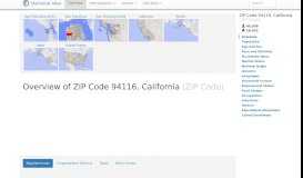 
							         ZIP Code 94116 - The Demographic Statistical Atlas of the United ...								  
							    