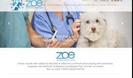 
							         ZOE - Zoonoses Online Education								  
							    